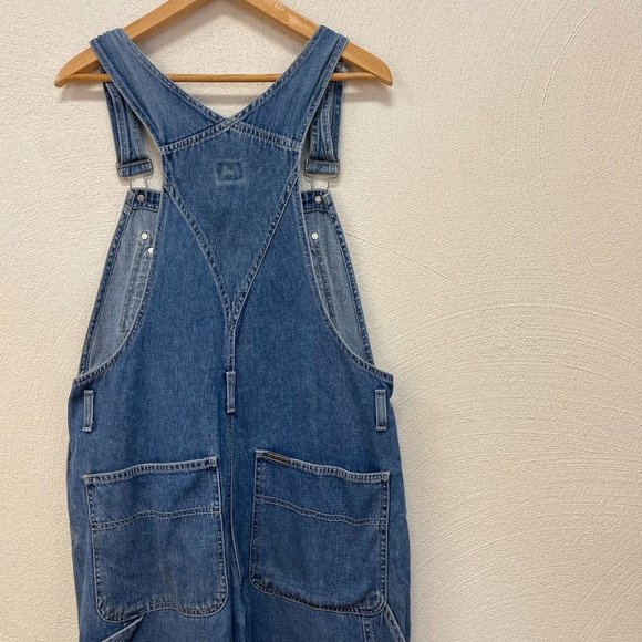 Vintage Calvin Klein Denim Bib Overalls Sz M - Picture 8 of 10